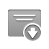 certificate,down icon