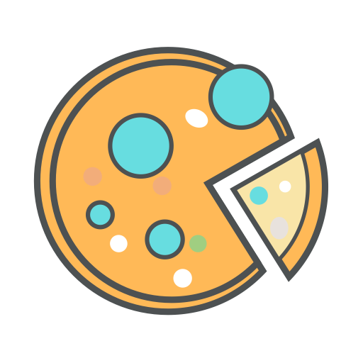 Food Amp; Utensils Pizza svg vector icon