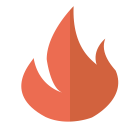 fire svg vector icon