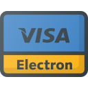 electron, money, online, pay, payments, send, visa svg vector icon