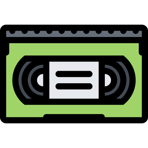 Vhs svg vector icon