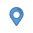 gps, location, map, twitter svg vector icon