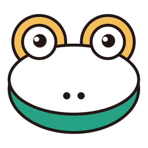 Frog svg vector icon