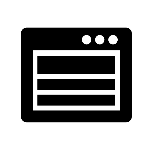 Page svg vector icon