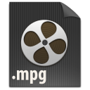 file,mpg,paper,document,video,mpeg icon