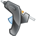 glue, gun icon