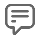 chat, communication, conversation, discuss, message, speech, talk svg vector icon