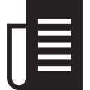 information, news, newspaper, paper svg vector icon