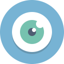 eye, vision svg vector icon