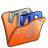 folder,orange,font icon