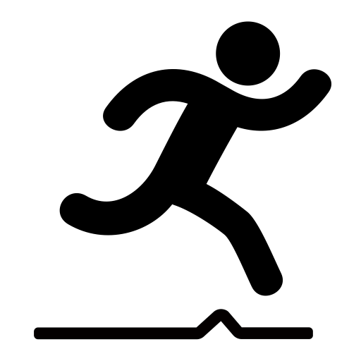 Cross Country svg vector icon