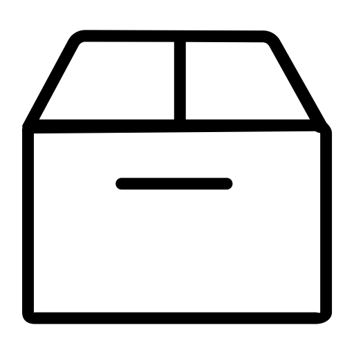 Box svg vector icon