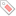 red, tag icon