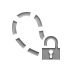 selection,custom,shape,lock,open icon