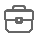 bag, briefcase, business, job, office, shopping, suitcase svg vector icon