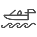 boat, cruise, ocean, sea, ship, water, yacht svg vector icon
