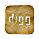 digg,logo,square icon