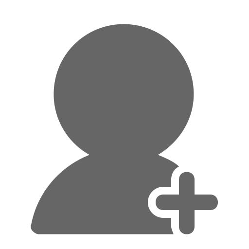 Friend Add Fill svg vector icon