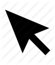 arrow, computer, cursor, navigation, pc, pin, pointer icon