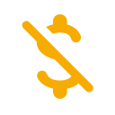 excel, google, google sheets, microsoft excel, money off, sheets svg vector icon