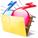 folder, music icon