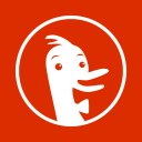 duckduckgo, search engine svg vector icon