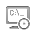 terminal,clock icon