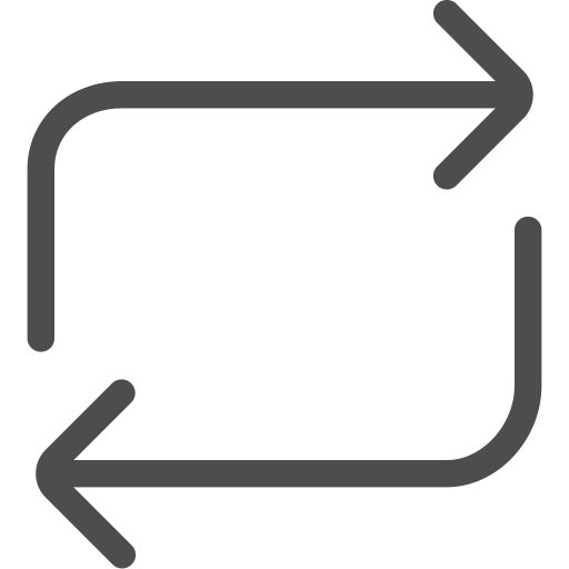Loop svg vector icon