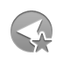 arrowhead,left,star icon