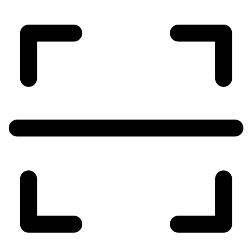 Scan svg vector icon