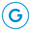 alphabet, circle, google, media, network, round, social svg vector icon