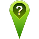 location, pin, question icon