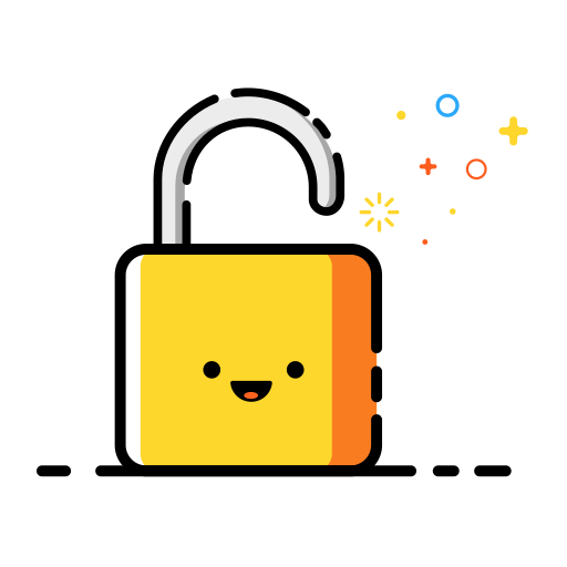 Lock svg vector icon