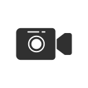 instagram, record video, upload video, video svg vector icon