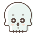 avatar, character, halloween, skeleton, skull svg vector icon