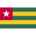 ensign, flag, nation, togo svg vector icon