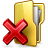 folder,delete,win,hot icon