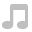 toolbar,music icon
