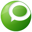 button, green, social, technorati icon