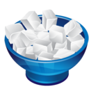 cubes, sugar icon