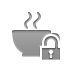coffee,lock,open icon