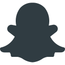logo, media, snapchat, social svg vector icon