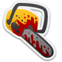 bloody,chainsaw icon