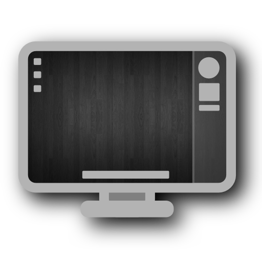 desktop,black icon