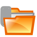 attach, folder icon