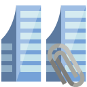company,attachment icon