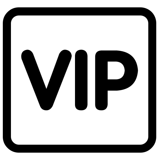 Vip svg vector icon