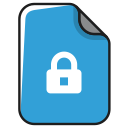 documents, file, lock, password, securety svg vector icon