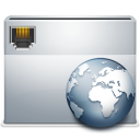 folder,network icon