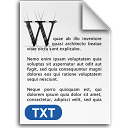 txt icon